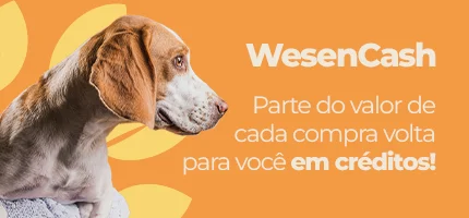 Wesen Cash, 5% de cashaback na WG!