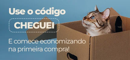 Novo por aqui? Use o cupom CHEGUEI e ganhe 5% off na primeira compra